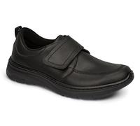 DIAN - Florencia Plus Negro 40, Zapato de Trabajo con Cierre de Velcro Tipo Blucher, Plantilla Acolchada, Suela Ultra Ligera y Flexible de Estructura Resistente, Antideslizante y Antiestática