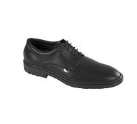 Dian FRANCIA Zapato Tipo Blucher y Cierre de Cordones, SRA, Negro, Talla 46