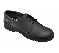 DIAN - NIZA Zapato de Uniforme con Cierre de Cordones - Negro (numeric_37)