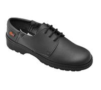 DIAN - NIZA Zapato de Uniforme con Cierre de Cordones - Negro (numeric_38)
