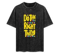 DIAN PIN KE Do The Right Thing Film Movies Movie Vintage Short Sleeve Men Women T-Shirts Washed Cotton Size XXL