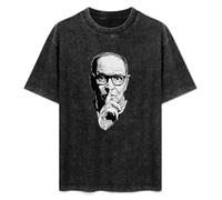 DIAN PIN KE Ennio Morricone Vintage Short Sleeve Men Women T-Shirts Washed Cotton Size M