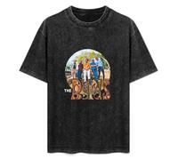DIAN PIN KE The Byrds Band Vintage Short Sleeve Men Women T-Shirts Washed Cotton Size 3XL