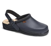 DIAN - Pisa Correa Marino 40, Zueco Anatómico Sanidad y Hostelería, Zueco Sanitario Unisex, Talón Abierto, Empeine Perforado Transpirable y Acolchado Antirozaduras, Antideslizante y Antibacteriano.