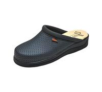 DIAN Pisa Zueco de Microfibra Técnica D'COVER Oeko-Tex Perforada, Sr E+OB, Azul, Talla 36 EU