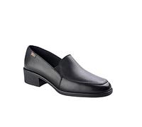 DIAN - RELAX Zapato de Uniforme Con cierres Elásticos - Negro (numeric_36)