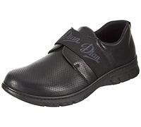 DIAN Siena Negro picado Talla 40, Zapatilla Antibacteriana de Trabajo para sanidad y hostelería Unisex certificada CE EN ISO 20347 Marca