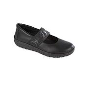 Dian Sofia Zapato Femenino Tipo Salón con Elástico de Sujección, SRC+O2+FO, Negro, Talla 35