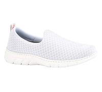 DIAN Valencia-Plus Blanco Talla 43, Zapatilla de Trabajo para sanidad y hostelería Unisex certificada CE EN ISO 20347 Marca