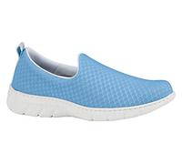 DIAN Valencia-Plus Celeste Talla 35, Zapatilla de Trabajo para sanidad y hostelería Unisex certificada CE EN ISO 20347 Marca