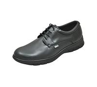 DIAN - Zapato tipo blucher, corte de piel micro D’COVER PLUS® y cierre de cordones, Negro (numeric_37)