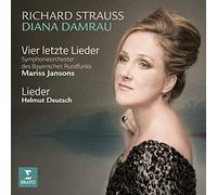 Diana Damrau, Soprano, Helmut Deutsch, Piano (Tracks 5-23) - Diana Damrau, Soprano, Helmut Deutsch, Piano (Tracks 5-23) -Richard Strauss -Orquesta Sinfónica De Radio Bávara -Mariss Jansons -Vier Letzte Lieder & Lieder (CD)