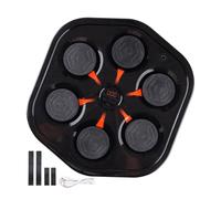 Diana de boxeo - Máquina de boxeo manual de instrucciones, juguetes inteligentes para dianas de boxeo | Máquina de boxeo musical con cable de carga, correas adhesivas Soporte de pared para bersag