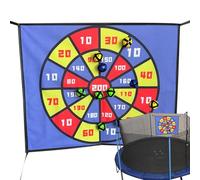 Diana de dardos para niños - Juego de dardos de 60 × 50 cm, uso a largo plazo | Actividades deportivas recreativas interactivas con diana de lanzamiento con dianas de dardos de doble cara