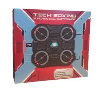 Diana electrónica de boxeo con LED y música, pelota de boxeo de pared, entrenamiento reflejo y coordinación, 3 modos musicales, guantes incluidos, Tech Boxing - Idea regalo a partir de 3 años