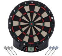 Diana Electrónica Homcom LCD Pantalla 8 Jugadores 26 Juegos 6 Dardos 30 Puntas