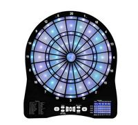 Diana Electrónica Iluminada con Pantalla LED, 48 Juegos con 6 Colores De Dardos, Juego De Dardos Profesional De Interior For Adultos Y Niños(Colour)
