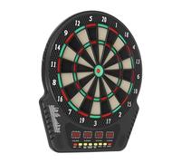 Diana electrónica para dardos Winmau Blade 6, con dardos, innovadora máquina de dardos con 27 modos de juego, 243 variantes, 4 pantallas LED, mensaje de voz