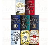 Diana gabaldon collection outlander series (books 1 to 8) dragonfly in amber, voyager 8 books set
