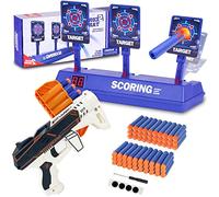 Diana para pistola Nerf,Puntuación electrónica restablecimiento automático de objetivos digitales para juguete Nerf Gun,Navidad cumpleaños regalos juguetes para 6 7 8 9 10 años niños niño