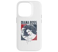 Diana Ross - Círculo en Cuadrado Carcasa para iPhone 14 Pro