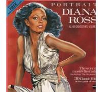 DIANA ROSS - PORTRAIT VOLUME 1 AND 2 LP (VINYL) UK TELSTAR 1983