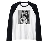 Diana Ross y Las Supremes aman a la niña Motown 1968 Camiseta Manga Raglan