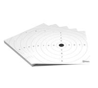 Dianas de punta, 26 x 26 cm, cartón de 250 g/m², ideal para deportes con arco y entrenamiento de tiro (250 unidades)