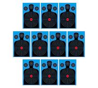 Dianas de Salpicadura - 10 Piezas Diana Reactiva 46x30 cm - Juego De Papel Que Estalla con Disparos - para Exterior Patio Competición Entrenamiento Diario Actividad En Equipo Recreación Niños Adultos