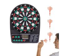 Dianas electrónicas para adultos,Dianas digitales para adultos - Kit de dardos digitales deportivos electrónicos - Diana de puntuación con varios niveles de dificultad para entretenimiento familiar, r