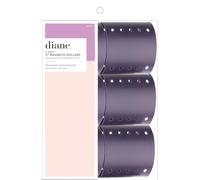 Diane Rodillos magnéticos - Paquete de 6 rodillos de pelo para mujeres y niñas - Grande - 3 pulgadas de diámetro - Morado - D2725, 6 unidades (paquete de 1)