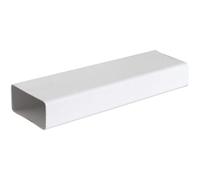 Dianhydro Tubo para Sistema de ventilación canalizada de PVC 1000 mm - sección 150 x 70 mm, Multicolor, Estándar