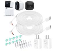 DIANMU Cable de alimentación y adaptador de 6 m para Wyze Cam Pan V3 en interiores y exteriores, Blink Outdoor (3ª generación), resistente a la intemperie para WYZE Cam Pan v3 y cámara intermitente, 2