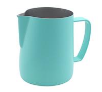 Dianoo Frothing Pitcher Jug Pitcher Jug - Estufa para café, Latte y espuma de leche (350 ml), color azul