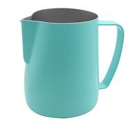 Dianoo Frothing Pitcher Jug Pitcher Jug - Estufa para café, Latte y espuma de leche (600 ml), color azul