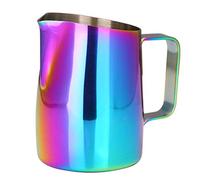 Dianoo Jarra De Espresso Al Vapor Jarra De Espuma De Espresso Acero Inoxidable Taza Café Latte Art 420ml Multicolor