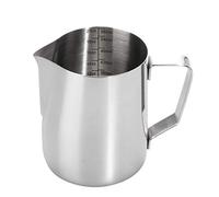 Dianoo Jarra De Espuma De Leche Acero Inoxidable Jarra Humeante Arte Latte Taza De Espuma Para El Café Capuchino Espresso Con Termometro 600ML