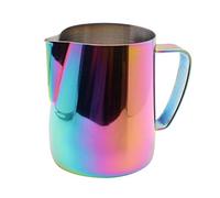 Dianoo Jarra De Espuma De Leche De Acero Inoxidable Chapada En Titanio - Multicolor 350ML