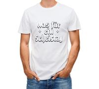DianShao Divertida camiseta divertida con texto en inglés "Ein schlechter Tag Unisex Shirt für Männer und Frauen - Geschenkidee, Blanco, 3XL