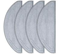 DianSung Accesorios de paño de fregona para Roborock Q10 S5/Q10 S5+/Q10 X5/Q10 X5+/Q10 VF/Q10 VF+/Q10V/Q10V+ de Repuesto de Robot Aspirador, paño de Microfibra Suave -4pcs