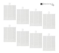 DianSung Accesorios para filtro HEPA para iRobot Roomba 115 Combo/104/105 Vac/105 Combo, para iRobot Roomba Combo Essential Y0140/Y0112/Y0110/Q0110/Q0120/Q0520/Y01120/Y051020 aspiradoras robot -8pcs