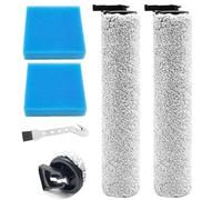 DianSung Cepillo Rodillo + Filtro para Eureka NEW400 /New400 Gen2 Aspiradora En Seco Y Húmedo, Juego De Accesorios 2 Rodillos De Cepillo + 2 Filtros + 1 Cepillo De Limpieza