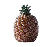 DIANXI Estatuilla Té Mascota Se Puede elevar y Cambiar de Color, simulación Mascotas, Fruta, Adornos Escritorio, Bandeja té, artesanías Resina