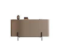 DIANXI Gabinete Tipo Bufé Mueble Auxiliar de Comedor Cuero con Almacenamiento, Madera Maciza, for el hogar, cajón for Porche, Dormitorio, Cama, Mueble TV Alto Gabinete para Cubiertos(200x40x80cm)