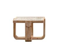DIANXI Mesa De Centro Retro Americana, Té, For Apartamentos Pequeños, Auxiliar For Sala Estar En Casa, Negociación para Espacios Pequeños(B)