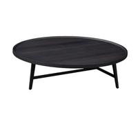 DIANXI Mesa de té pequeña Madera for Sala Estar Moderna, Mesa Auxiliar, Redonda Sencilla Estilo nórdico para Espacios Pequeños