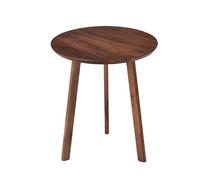 DIANXI Sofá Mesa de Centro Mesa pequeña de Tres Patas Estilo norteamericano, mesita Noche, sofá, Mesa Auxiliar, Sala Estar, computadora, Centro Redonda, Ligera, Lujo
