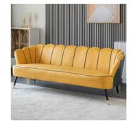 DIANXI Sofás Pequeños Sofá nórdico pequeño apartamento Tela Informal Doble Sala de Estar Moderno Simple Tienda de Belleza pequeño sofá Sofá para Dormitorio(B)