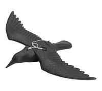 Dianzan Cuervos De Halloween, Cuervos De Plástico Realistas, Adorno De Cuervos, Figuras De Animales De Plástico 3D, Decoración del Jardín del Hogar, Modelo De Pájaro Cuervo