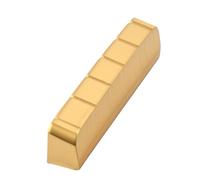 DIAO79NI 1 tuerca de latón de 6 cuerdas para guitarra preranurada de 42 mm x 6 mm x 7,5-8 mm, compatible con guitarra eléctrica o guitarra acústica estilo Les Paul LP SG, repuesto de piezas de